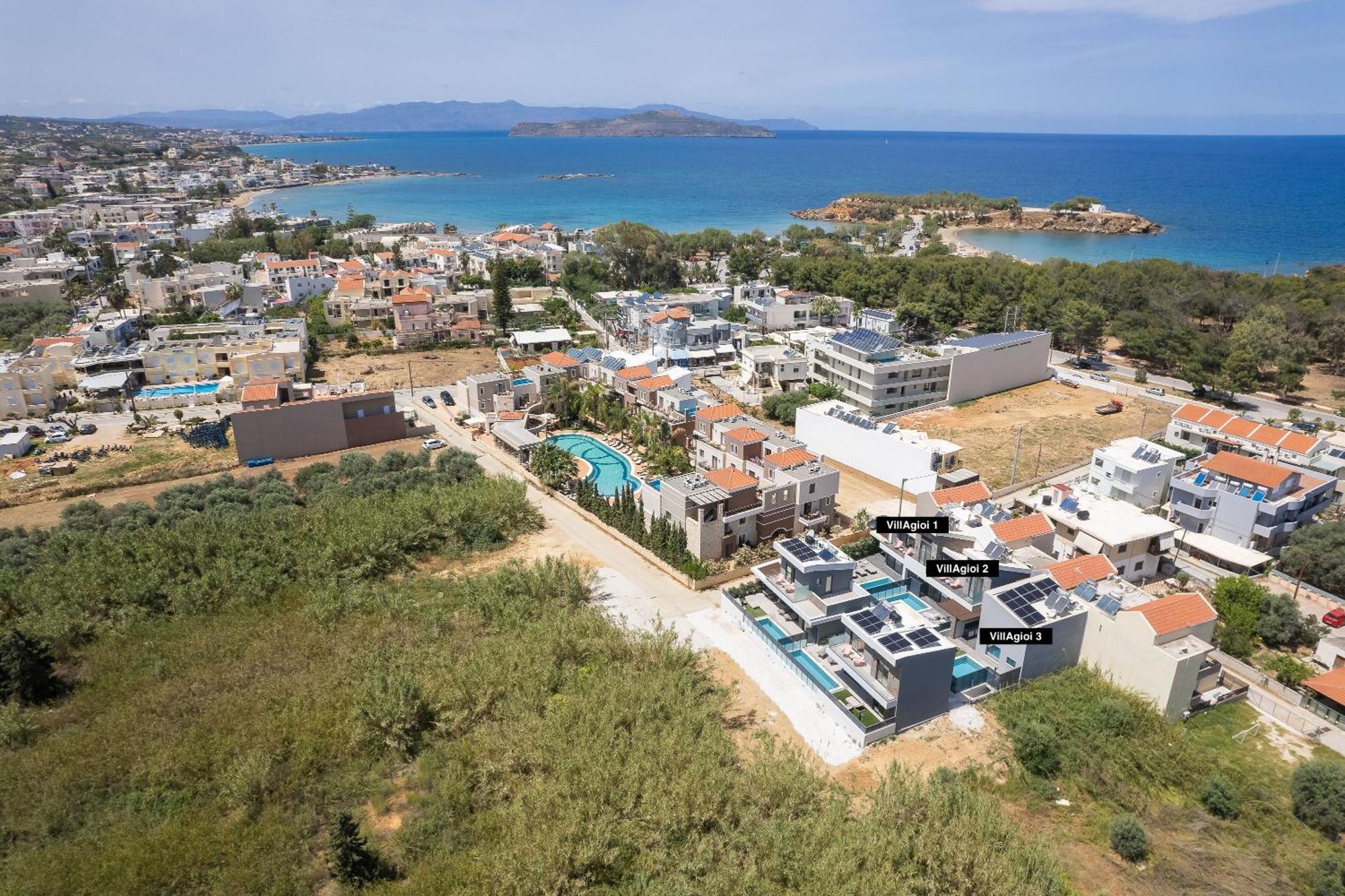 Villagioi Luxury Living Chrissi Akti Chania Exterior foto
